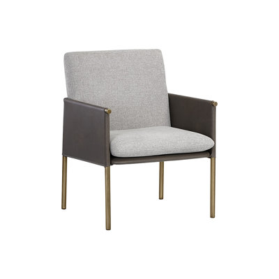 Bellevue Lounge Chair - Belfast Heather Grey / Bravo Ash -  SUNPAN, 106183