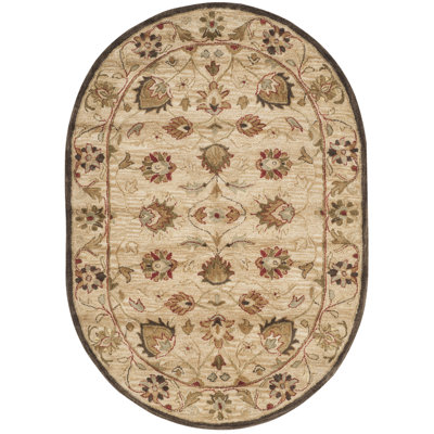 Antiquity Hand-Tufted Beige Area Rug