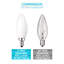 5 W (équivalent à 60 W), ampoule DEL B11, à intensité variable, blanc chaud (2 700 K) / culot candélabre