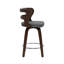 Tabouret de bar rotatif Myrtis (ensemble de 4)-1221847578