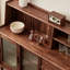 Table buffet multifonctionnelle en verre