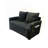 Sleeper Sofa Couch With Pull Out Bed, Modern Convertible Sleeper Sofa Bed, Small Love Seat With Pillows & Side Pockets-369727961
