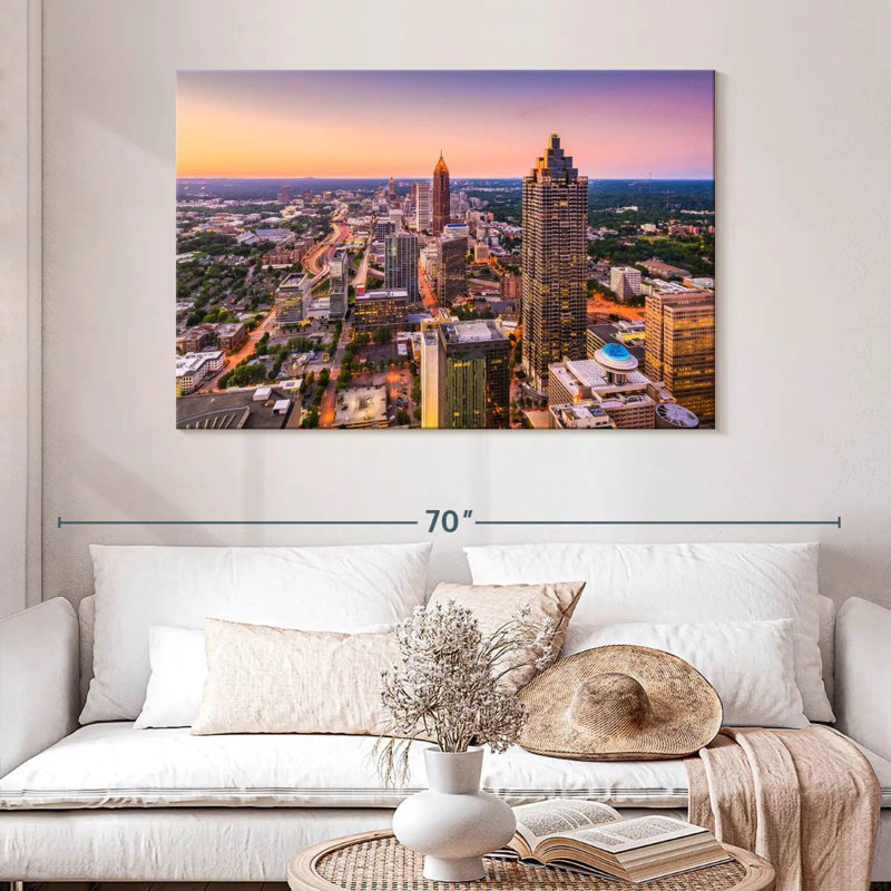 Skyline pastel Kavia Atlanta, H 32 po x l 48 po