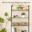 Scalloped Edge Wicker Storage Basket, Hand Woven Basket with Handles for Décor, Shelves, Pantry-1720000362