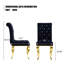 Chaises d'appoint rembourrées en velours capitonné Kinna-1516459759-1516459756
