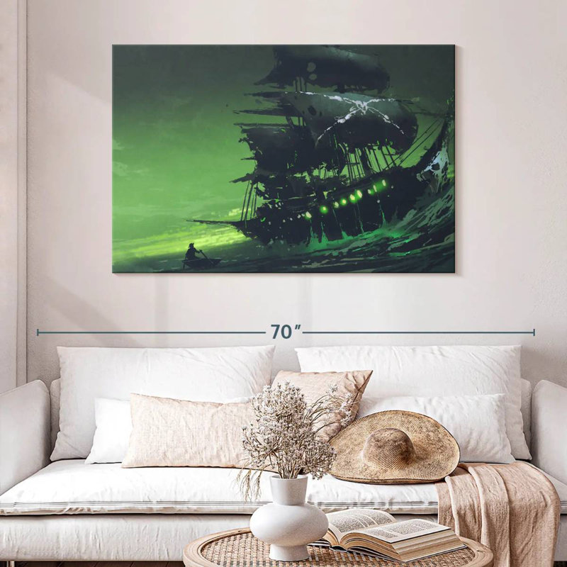 Mehar The Flying Dutchman, 32" H x 48" W