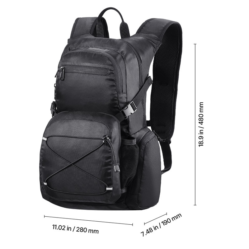 Hydration Backpack, 25L Insulated Hydration Pack Backpack with 2L TPU Water Bladder, Hiking Water Backpack with Storage for Men Women, Hydro Water Daypack for Hiking Running Cycling Camping