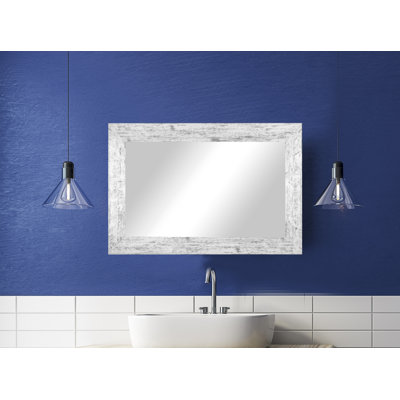 Engineered Wood Flat Wall Mirror