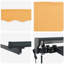 VidaXL Polyester Cover Retractable Patio Awning-129749921-129749927-129749932