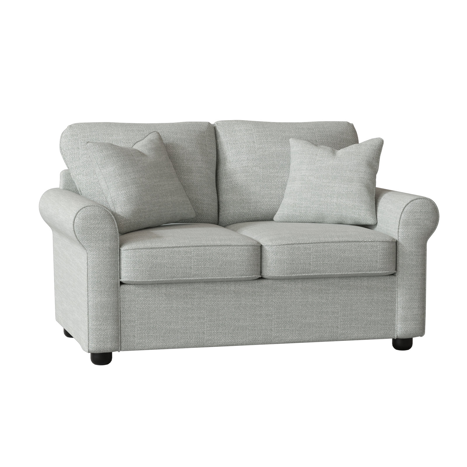 Warrington 60'' Upholstered Loveseat, Conversation Capri Basketweave