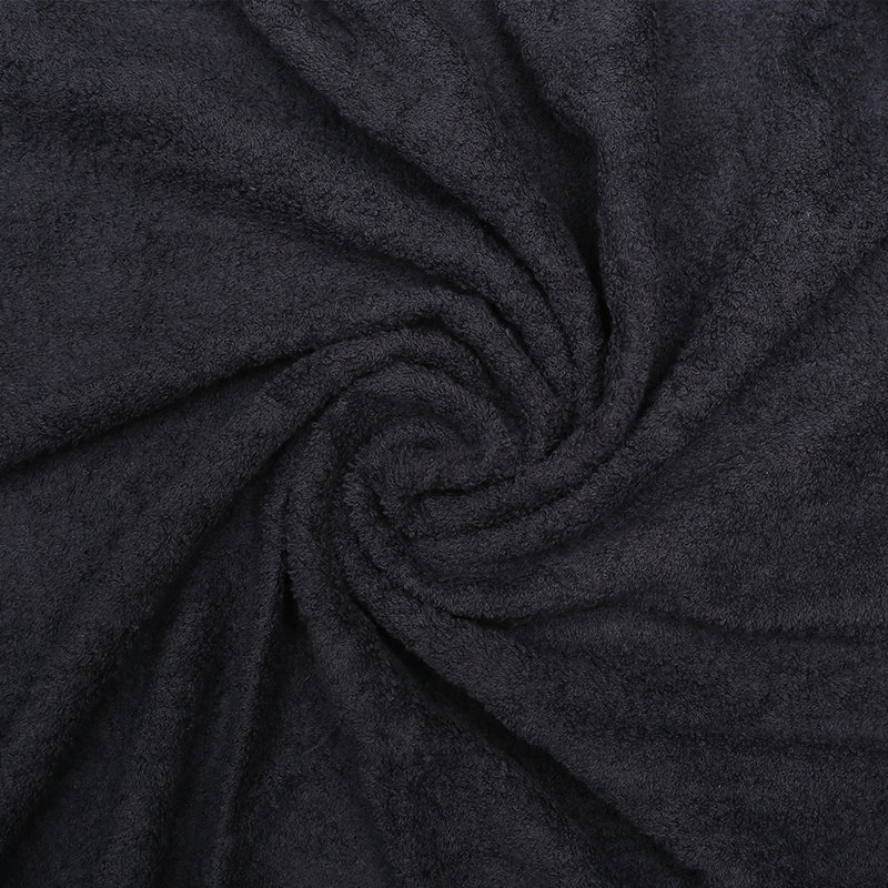 Ensemble de débarbouillettes 100% coton Norita, Noir