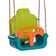 Freeport Park Plastic / Acrylic 45.6cm Green, Turquoise, Orange Bucket Swing with Chains
