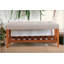 Banc en tissu et finition chêne Charla-1488441034