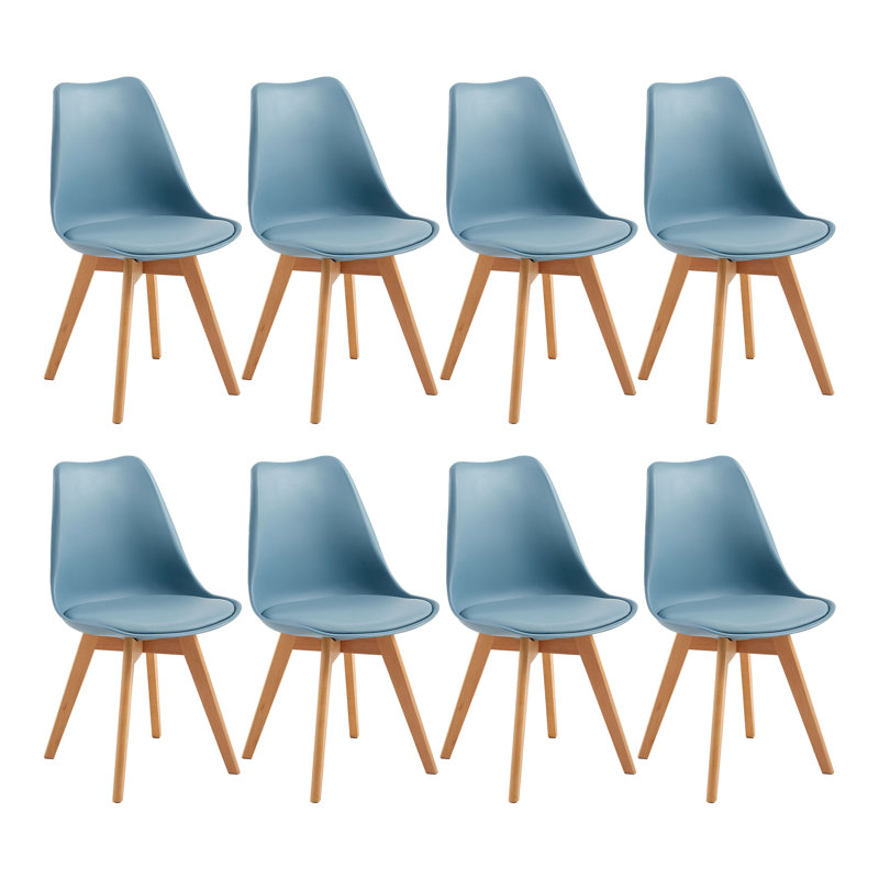 Nero Upholstered Dining Chair, Air Force Blue, 8