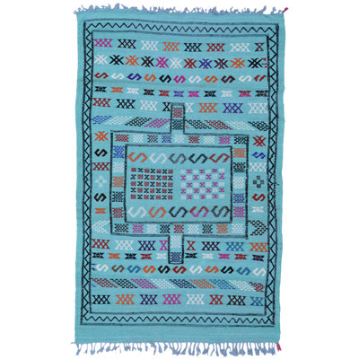 One-of-a-Kind Rectangle 3' x 4'10" Area Rug