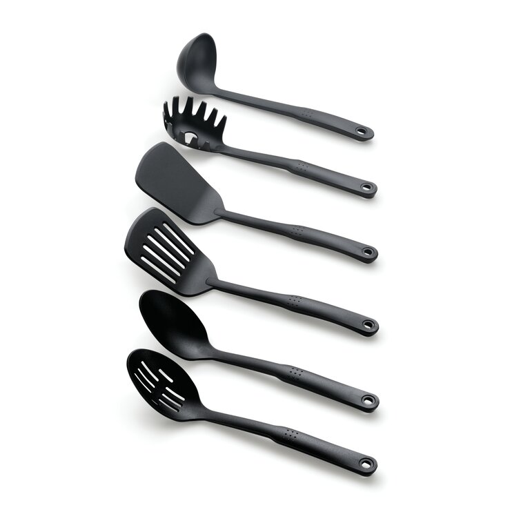 T-fal Essentials Nonstick Aluminum 20 Piece Cookware Set & Cooking Utensils  & Reviews