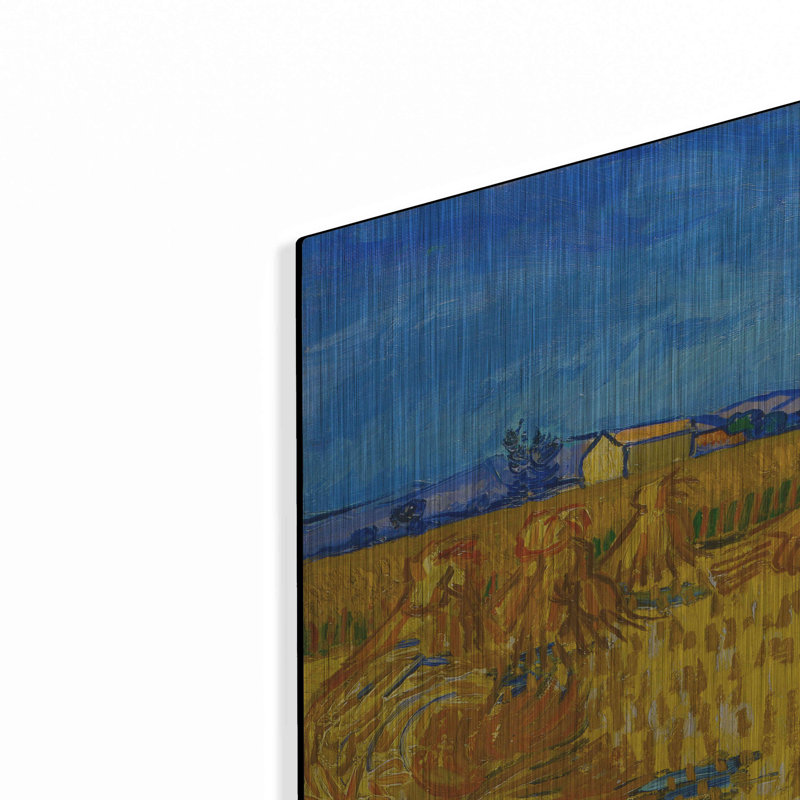 «Récolte de maïs en Provence» par MASTERS, H 24 po x l 36 po