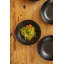 Mikasa Jardin Midnight Stoneware Pasta Bowl Set, Black