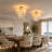 16.5'' Modern 5 - Light Flush Mount Ceiling Light