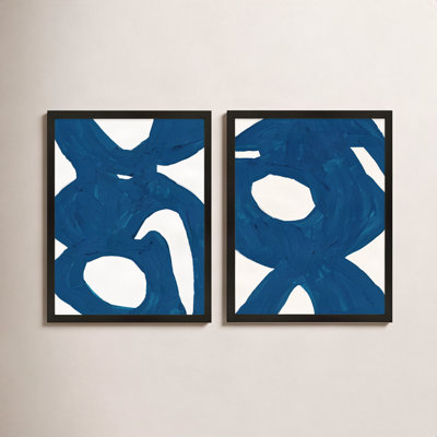 Goodall "Blue Harmony" 2-Piece Print Set