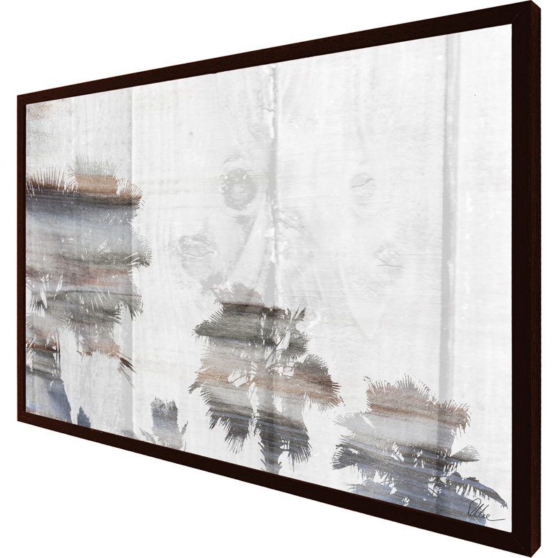 Single Picture Frame Print, 51cm H x 76cm W, Brown