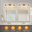 Radiant Flared Crystal-Inspired Vanity Light – Glass Shade & Timeless Iron Design-1581855674-1585224876