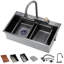Évier de cuisine encastré avec robinet Dobby L 30 po x l 18 po