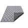 Malaga Flatweave Night Silver Rug