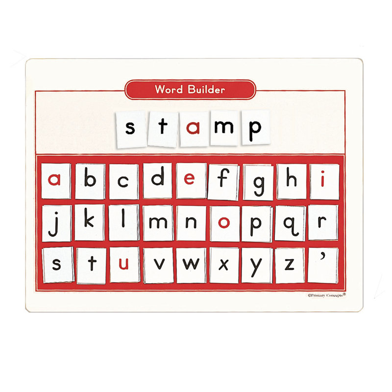 Primary Concepts Magnetic Word Builder Letters & Numbers