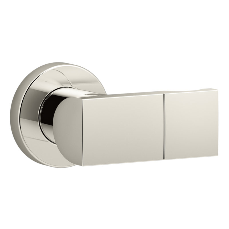 Exhale Adjustable Wall Bracket, Vibrant Polished Nickel