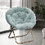 Chaise d'appoint pliante ronde et pliable pour chaise de salle à manger Papasan-1107178251-1073943737-1073943736