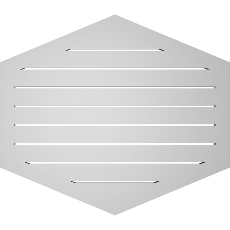 Pente verticale verticale en uréthane 5 pi, H 1,5 po x l 32 po x L 28 po