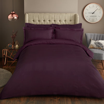 Lauryn Cotton Duvet Cover Set with Pillowcases