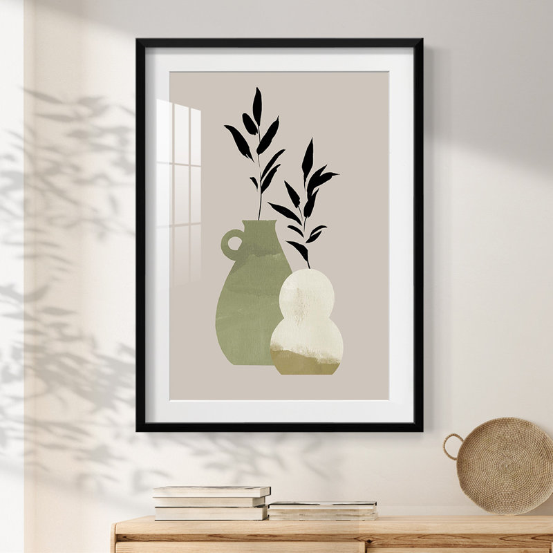 Marbrage - toile tendue, H 28,5 po x l 20,5 po, Noir