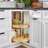 Rev-A-Shelf Banded Wood Lazy Susan(s) for Corner Base Cabinets-130669242-130669243