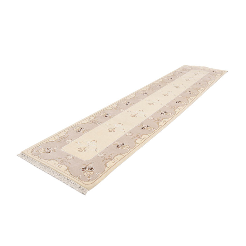 Tapis de couloir beige Howard
