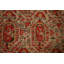 Tapis traditionnel pré-1900 à teinture végétale 2 x 3