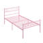Modern Metal Platform Bed Frame with Headboard & Footboard-1114764109-1136511922
