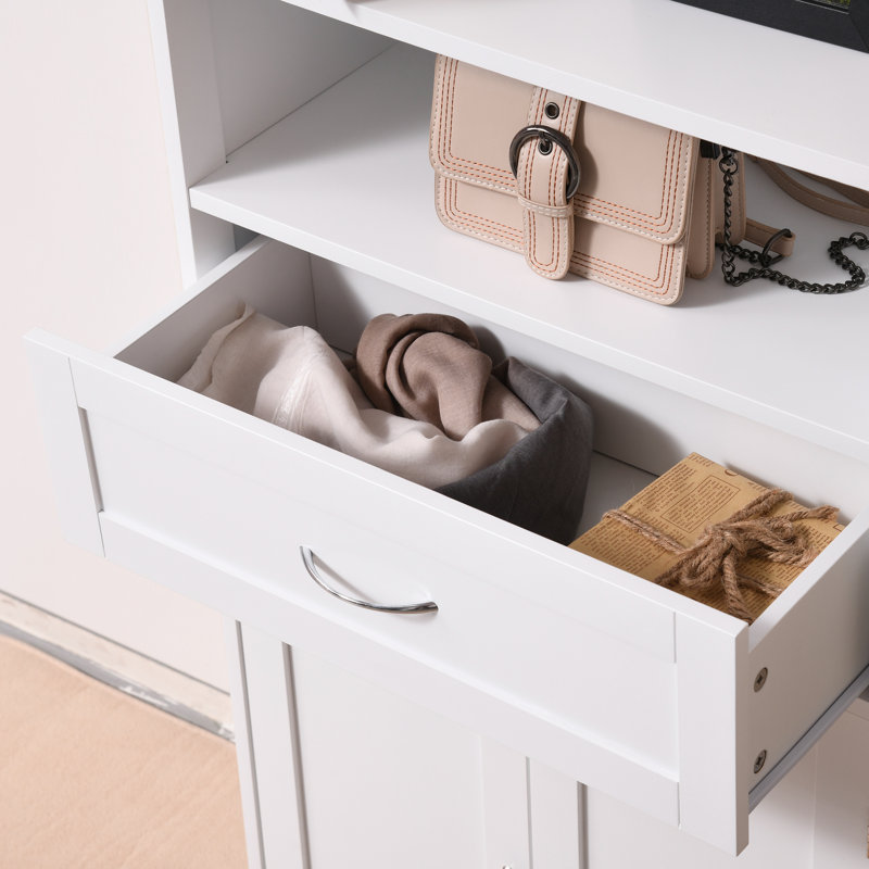 Talip Bathroom Cabinet, White