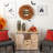 Halloween Burlap Ribbon Wreath