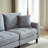 U-Shaped Modular Sofa with 2 Pillows-794898415