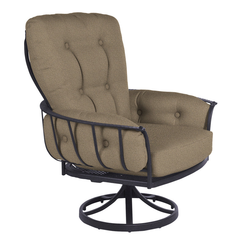 Monterra Outdoor Rocker Chair, Graphite, Harris Stone