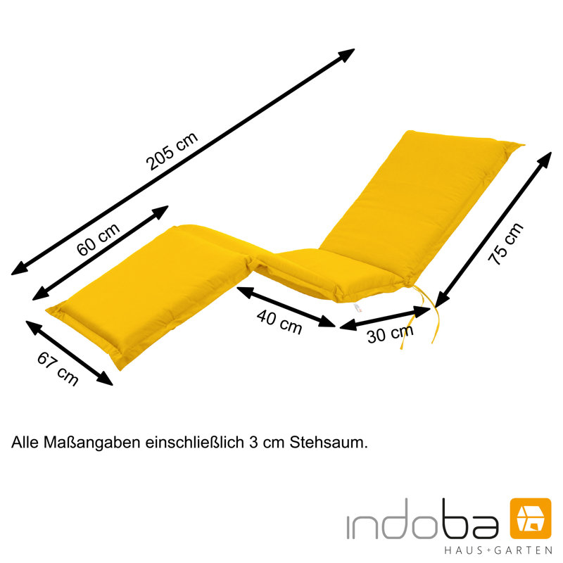 Premium Seat/Back Cushion, Yellow
