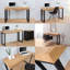 Anabella Metal Base Writing Desk