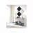 Faux Marble Console Table