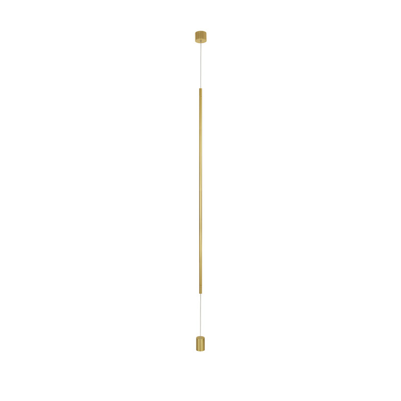 1 - Light LED Unique/Statement Pendant, Gold