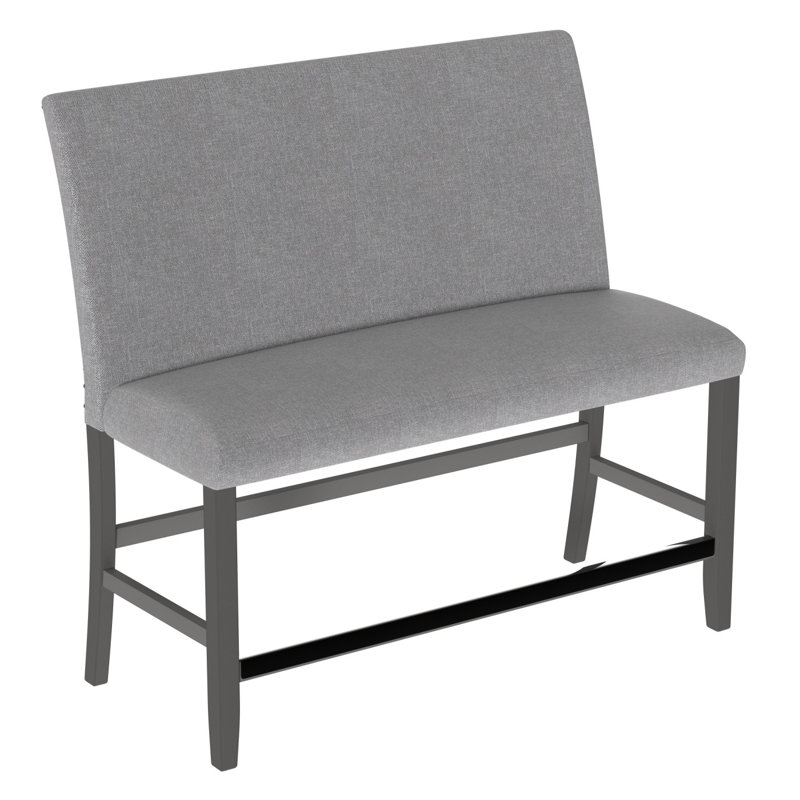 Banc rembourré avec dossier Glimm