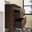 Meuble-lavabo flottant blanc 36 po Angela Angela-97827211