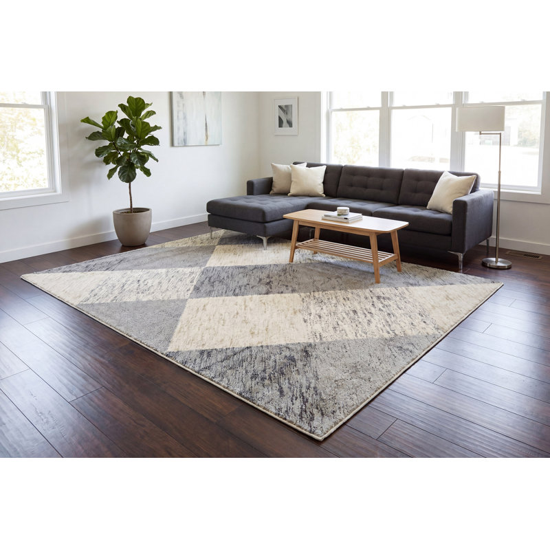 Monroe Geometric Rug, Rectangle 5'3" x 7'7"