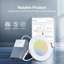 24 paquets de 4 po DEL intégrée ultra-mince 5cct à intensité variable encastrée avec boîte de jonction, 2700k à 5000k Selecttable 700lumens-126001943